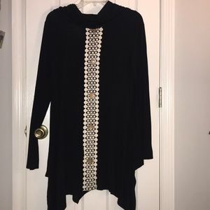 Little black dress off shoulder